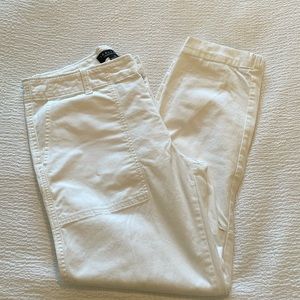 Sanctuary white surplus joggers